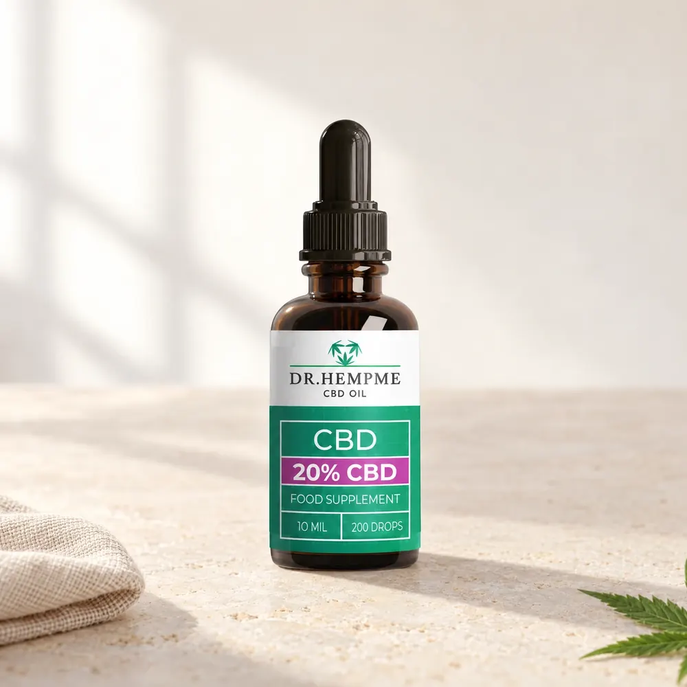 20% CBD oil 2000mg bottle