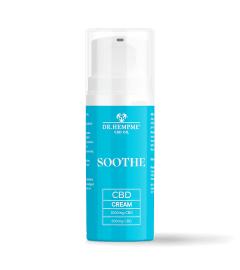 CBD Soothe Cream jar