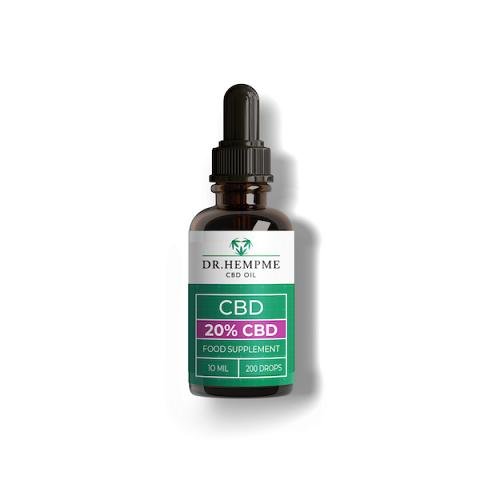 20% CBD oil 2000mg bottle