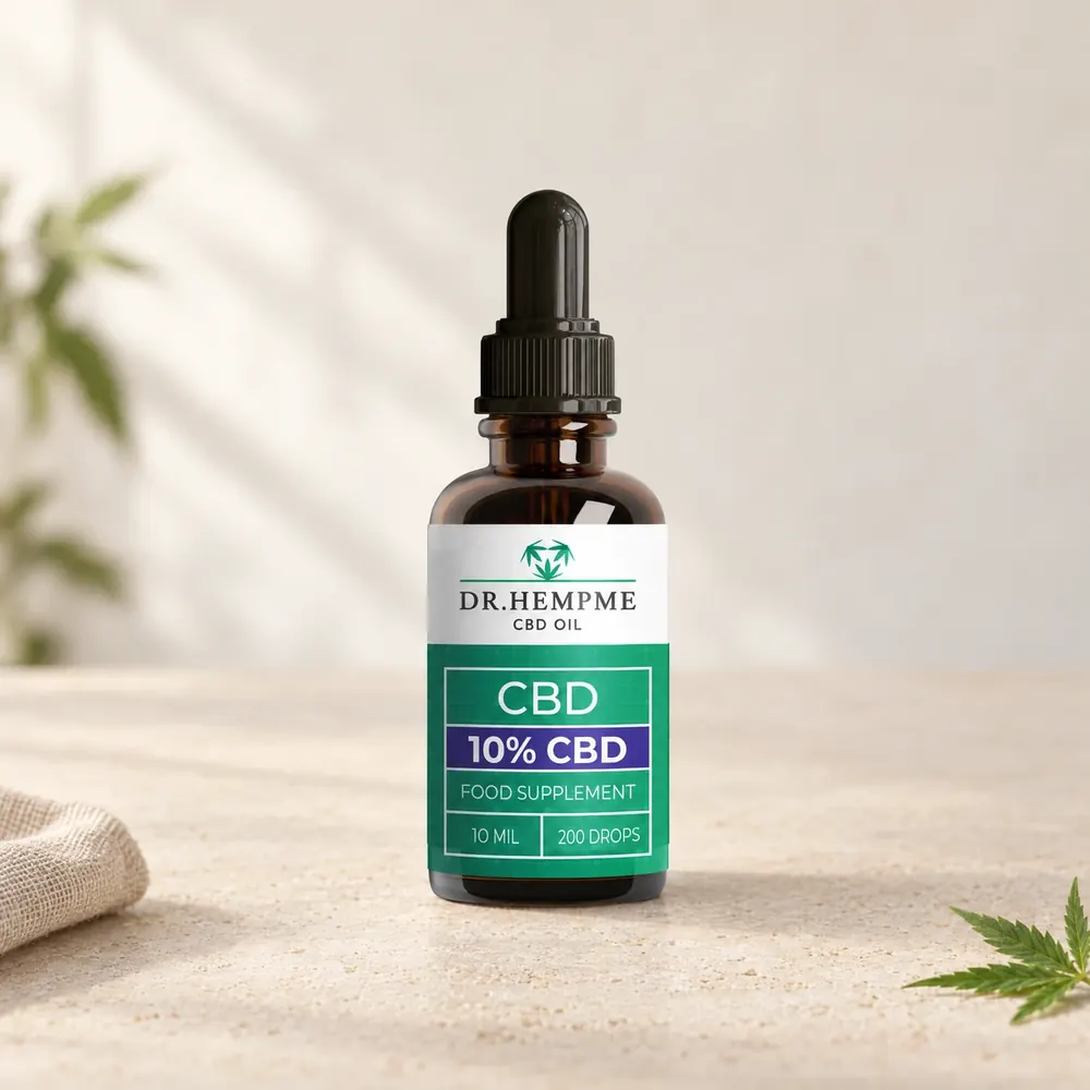 10% CBD oil 1000mg bottle