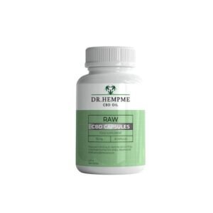 Pack of CBD soft-gel capsules, 25mg each